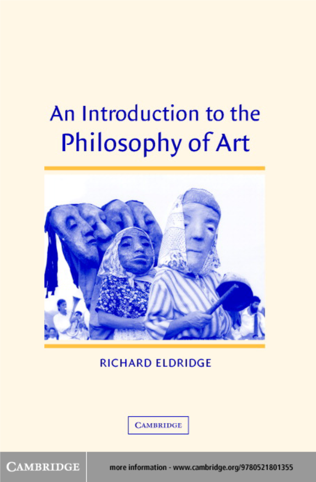 An Introduction to the Philosophy of Art