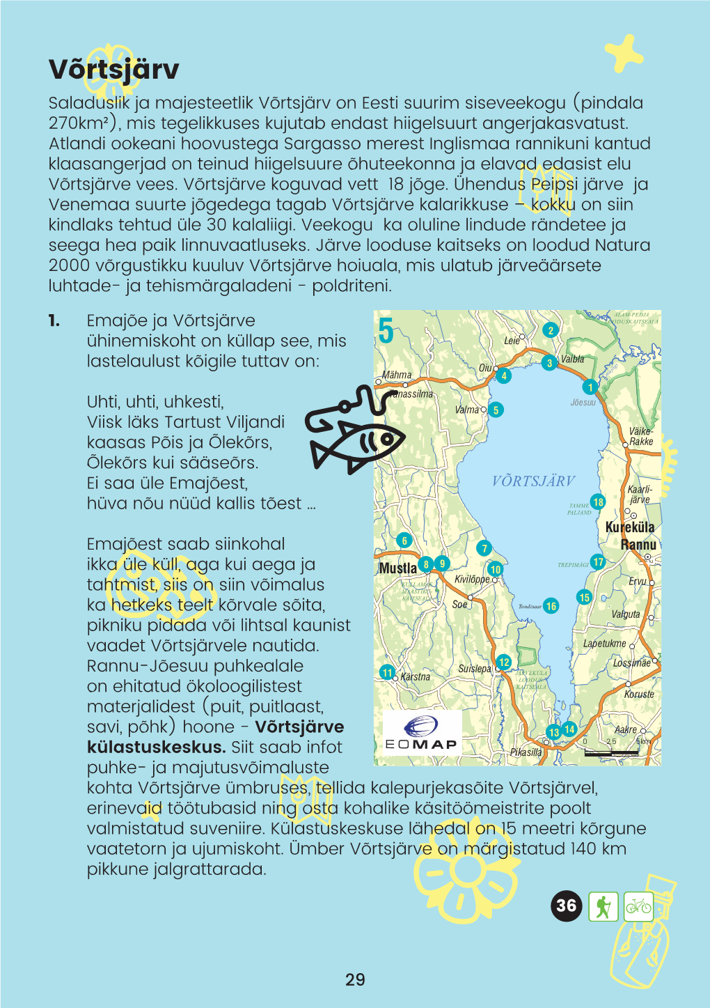 Võrtsjärv Saladuslik Ja Majesteetlik Võrtsjärv on Eesti Suurim Siseveekogu (Pindala 270Km²), Mis Tegelikkuses Kujutab Endast Hiigelsuurt Angerjakasvatust