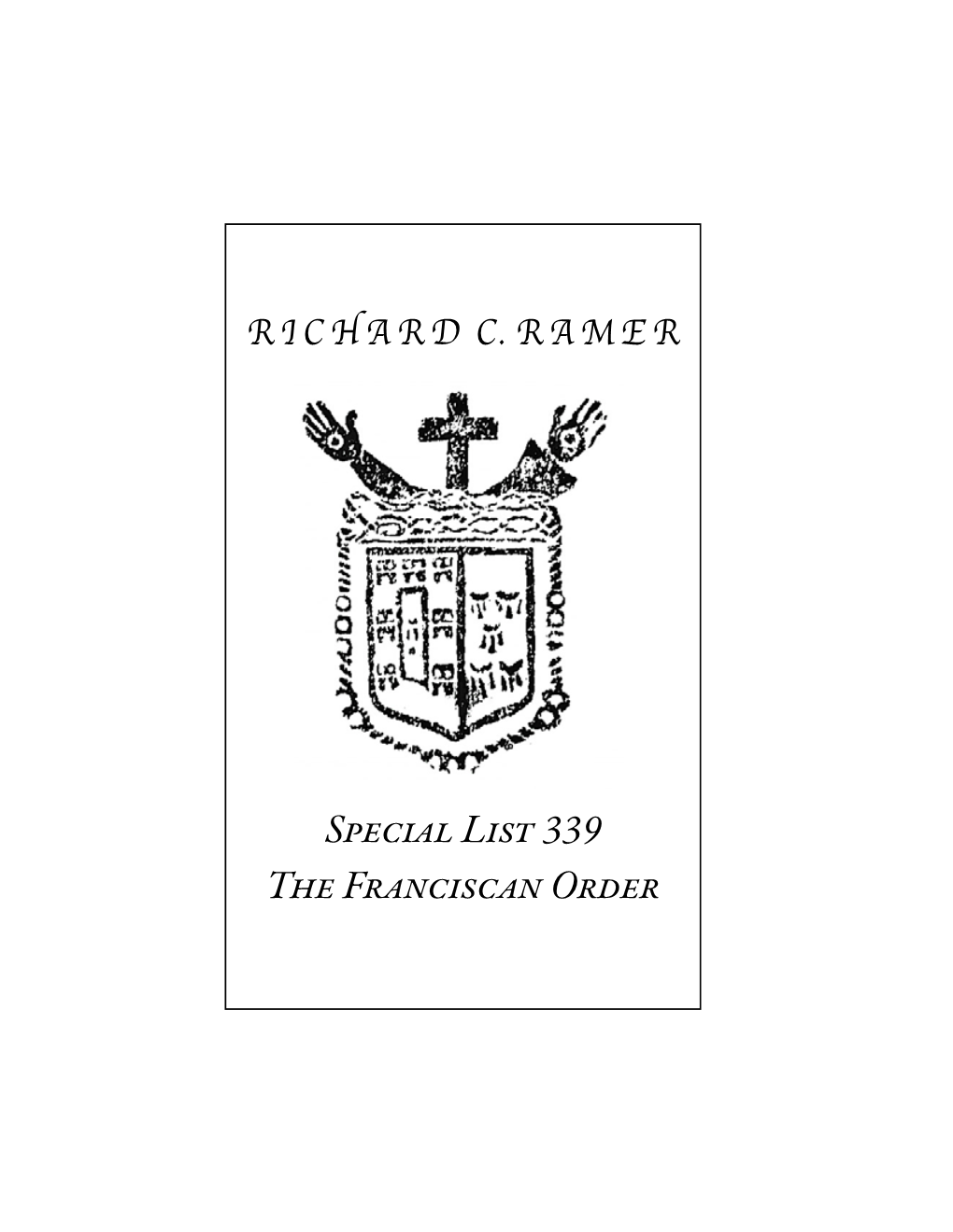 The Franciscan Order