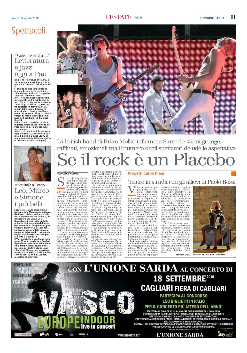 Se Il Rock È Un Placebo