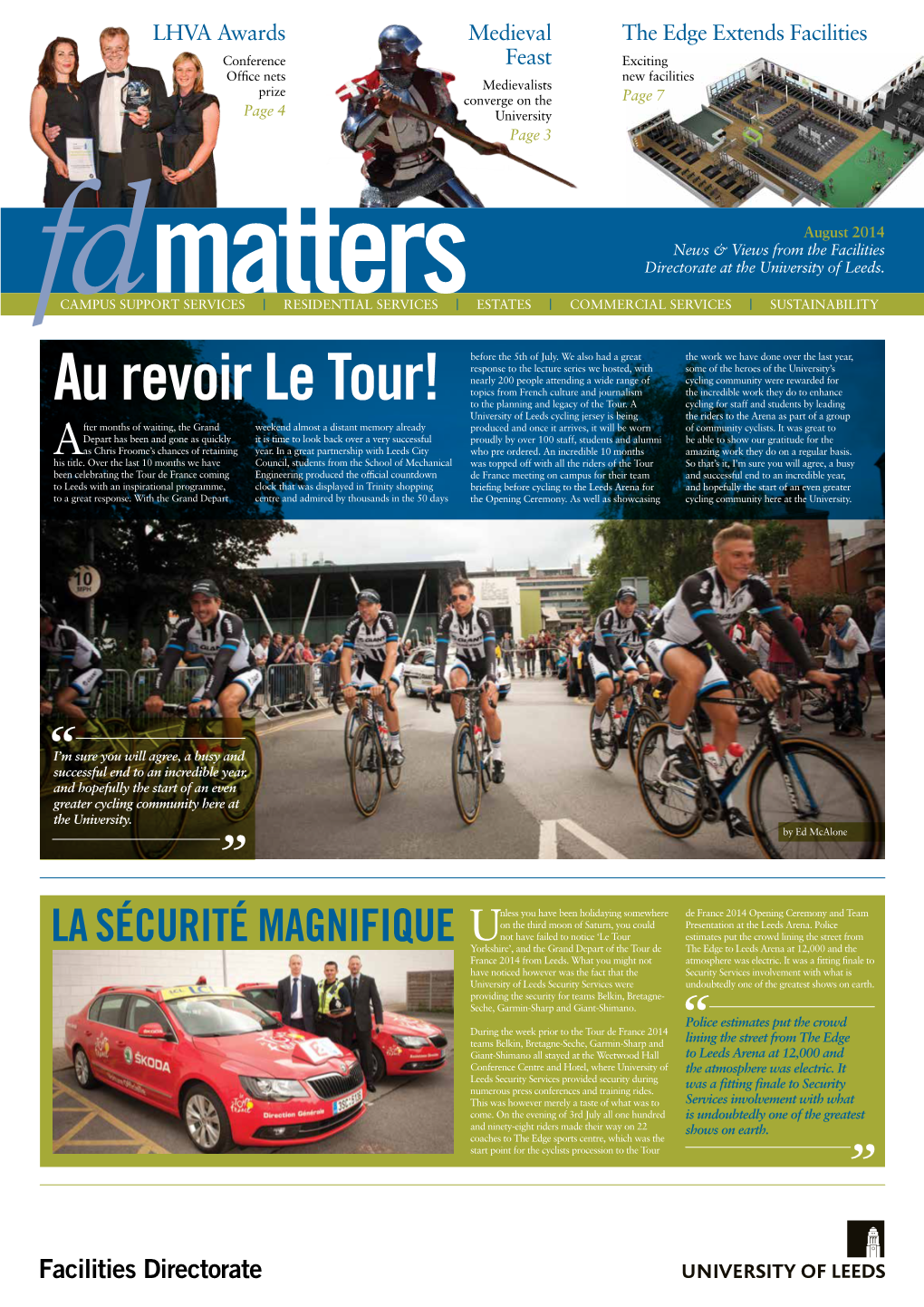 Au Revoir Le Tour! to the Planning and Legacy of the Tour