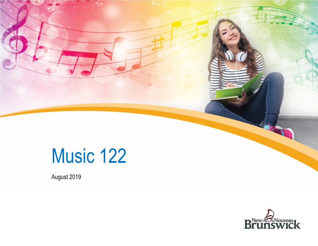 Music 122 Draft Curriculum Document