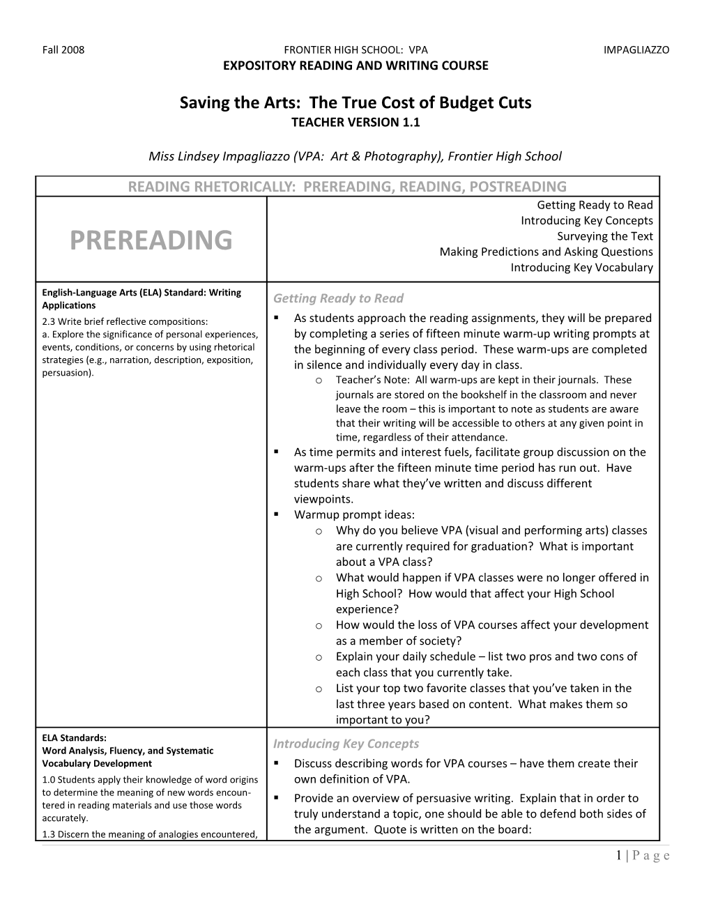 CSU Task Force 12: Expository Reading and Writing s2