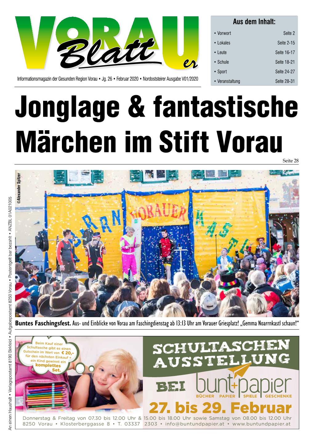 Jonglage & Fantastische Märchen Im Stift Vorau