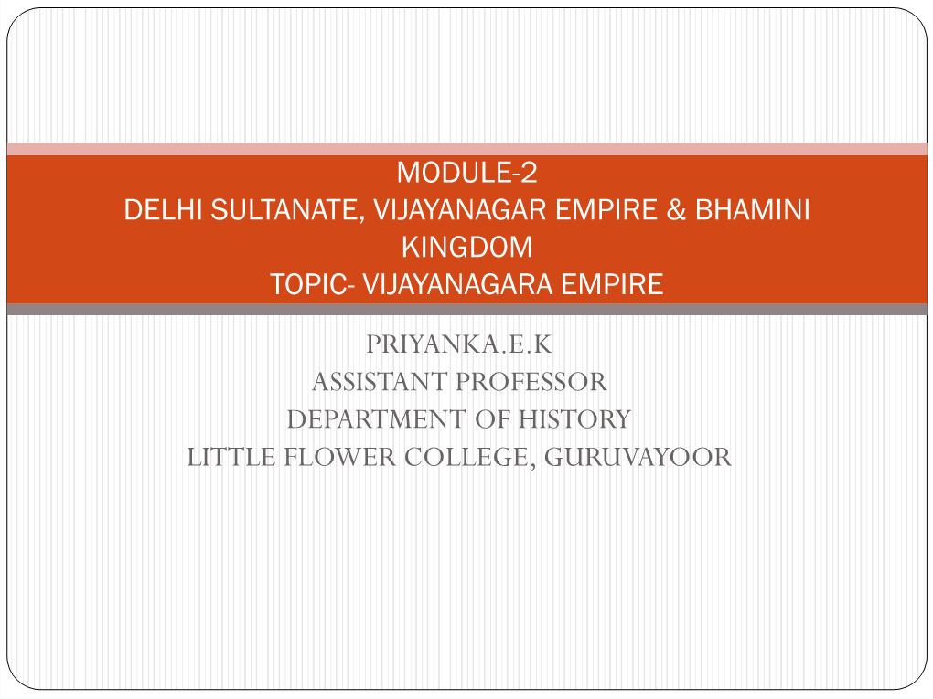 Vijayanagara Empire