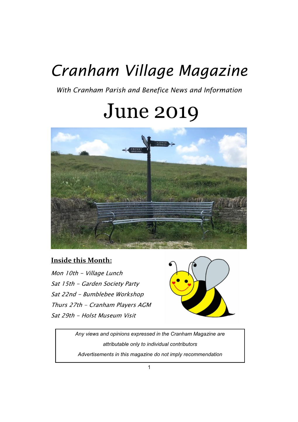 Cranham Common News