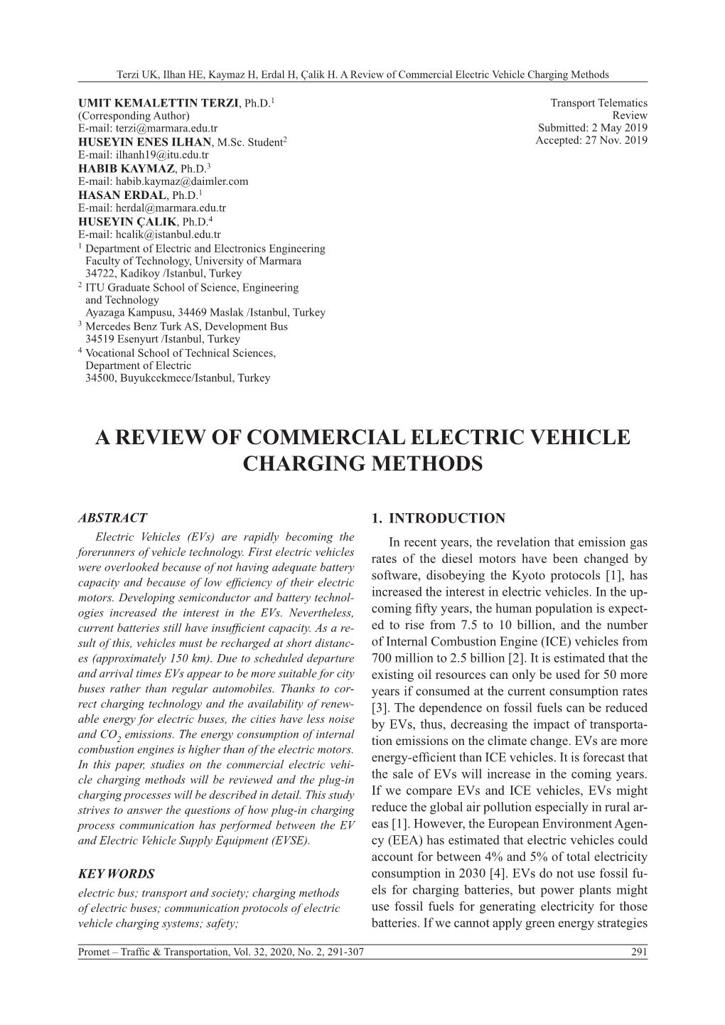 A Review of Commercial Electric Vehicle Charging Methods