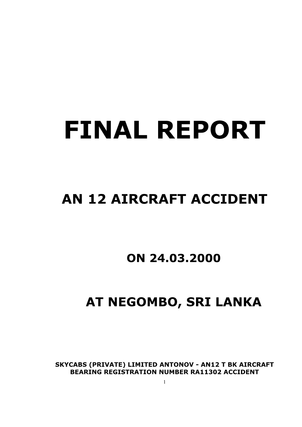 Final Report