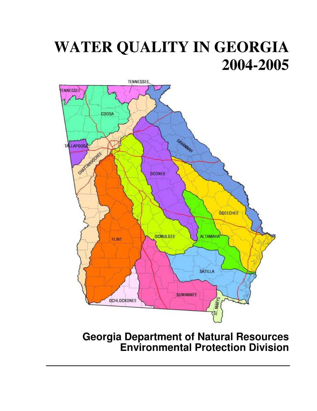 Water Quality in Georgia 2004-2005