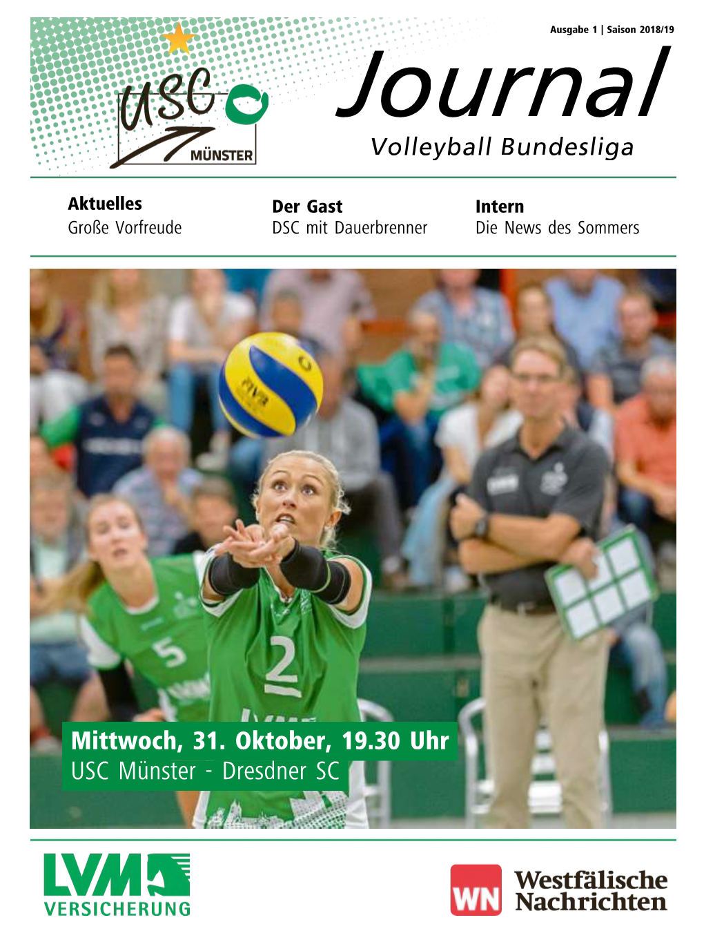 Dresdner SC Mittwoch, 31. Oktober, 19.30