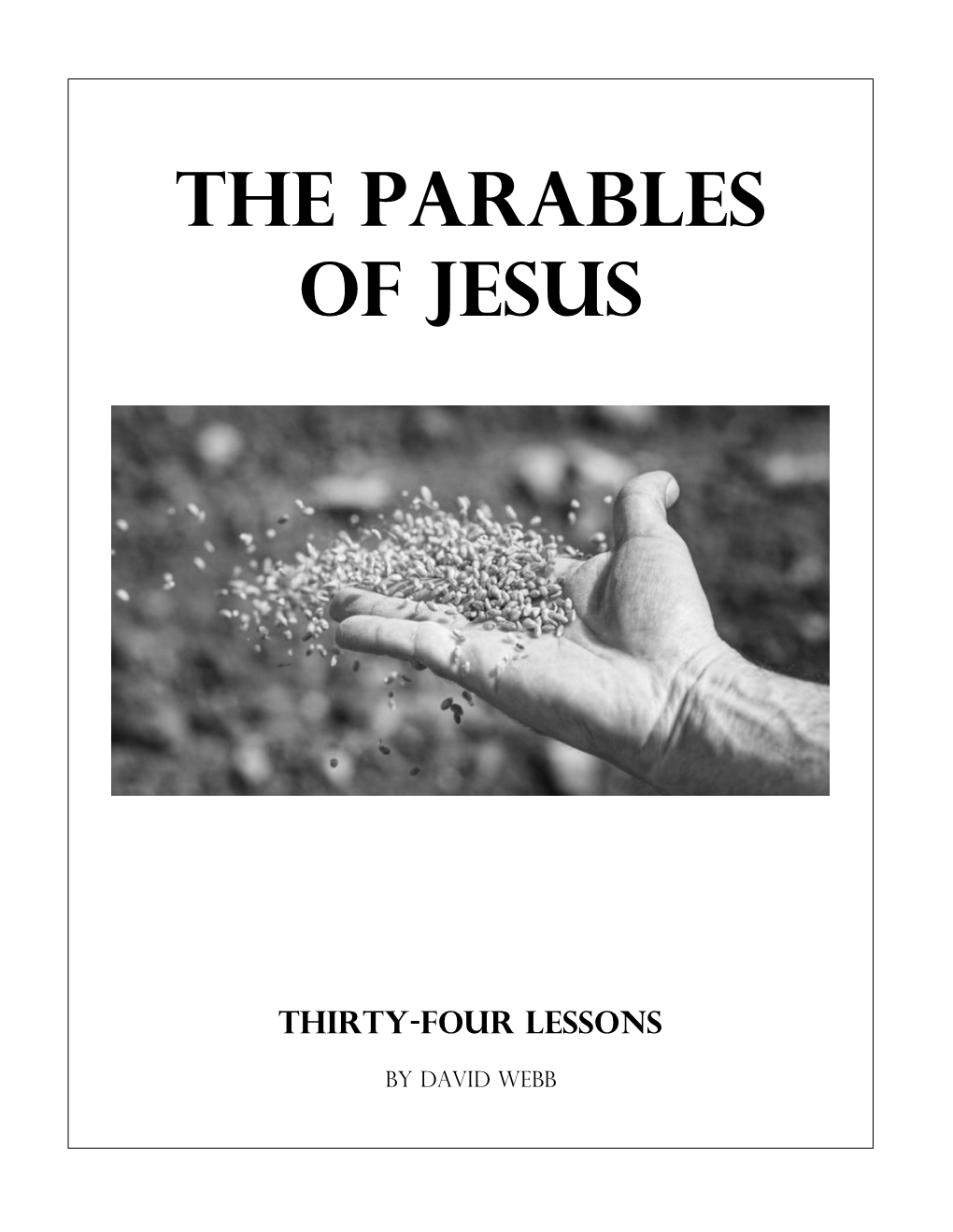 The Parables of Jesus