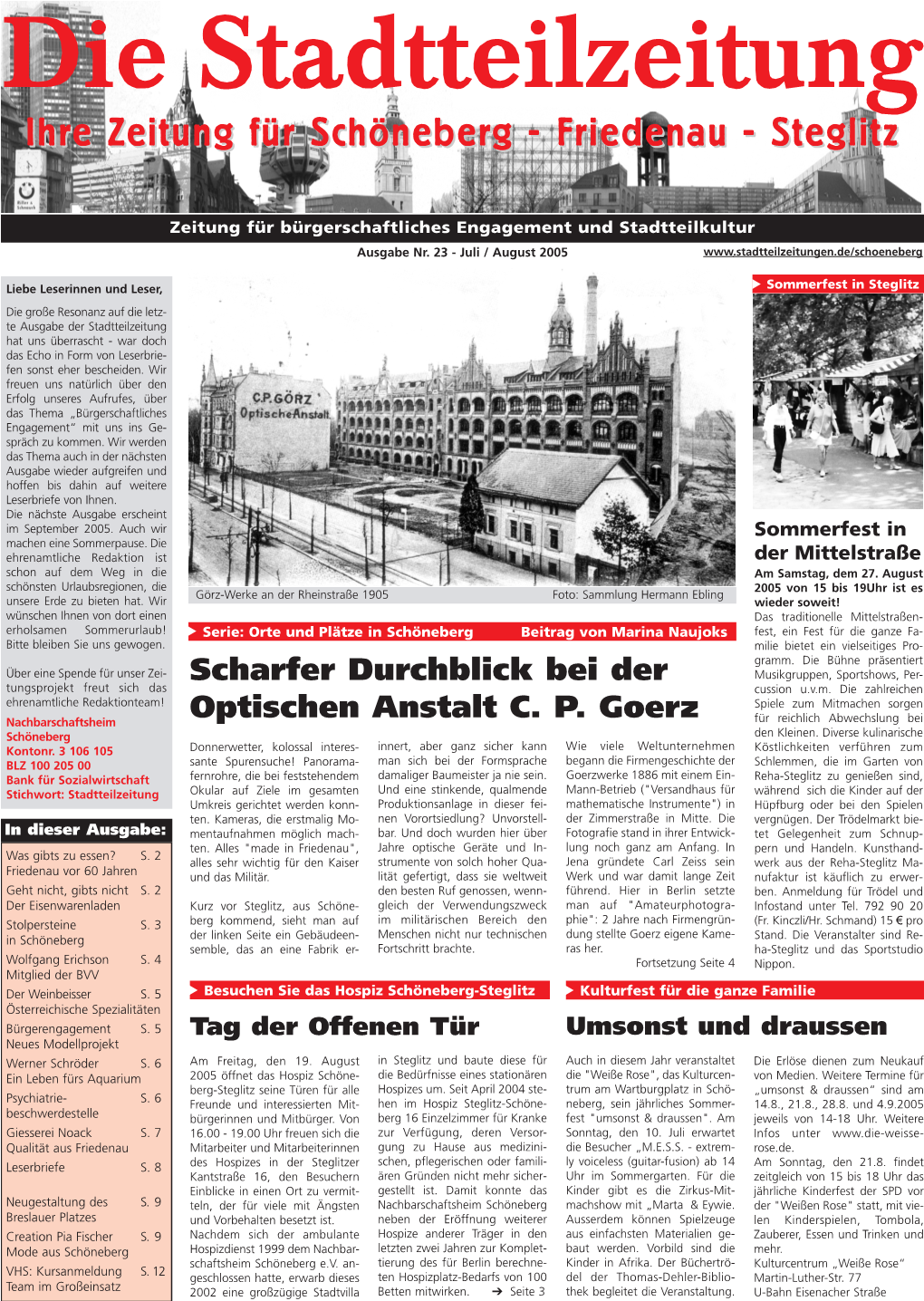 Ihre Zeitung Für Schöneberg