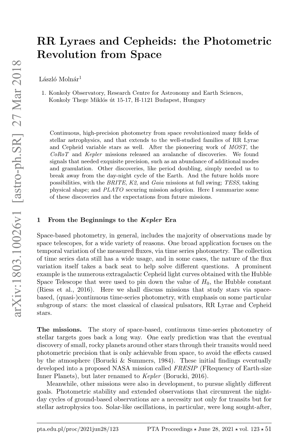 RR Lyraes and Cepheids: the Photometric Revolution from Space