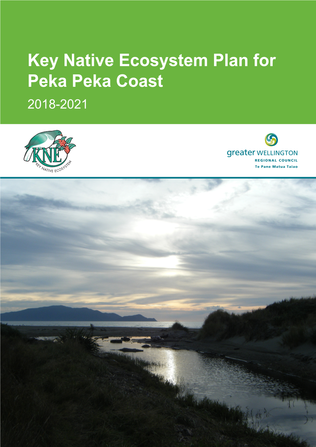 Key Native Ecosystem Plan for Peka Peka Coast 2018-2021