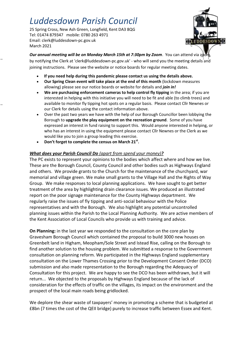 Luddesdown Parish Council