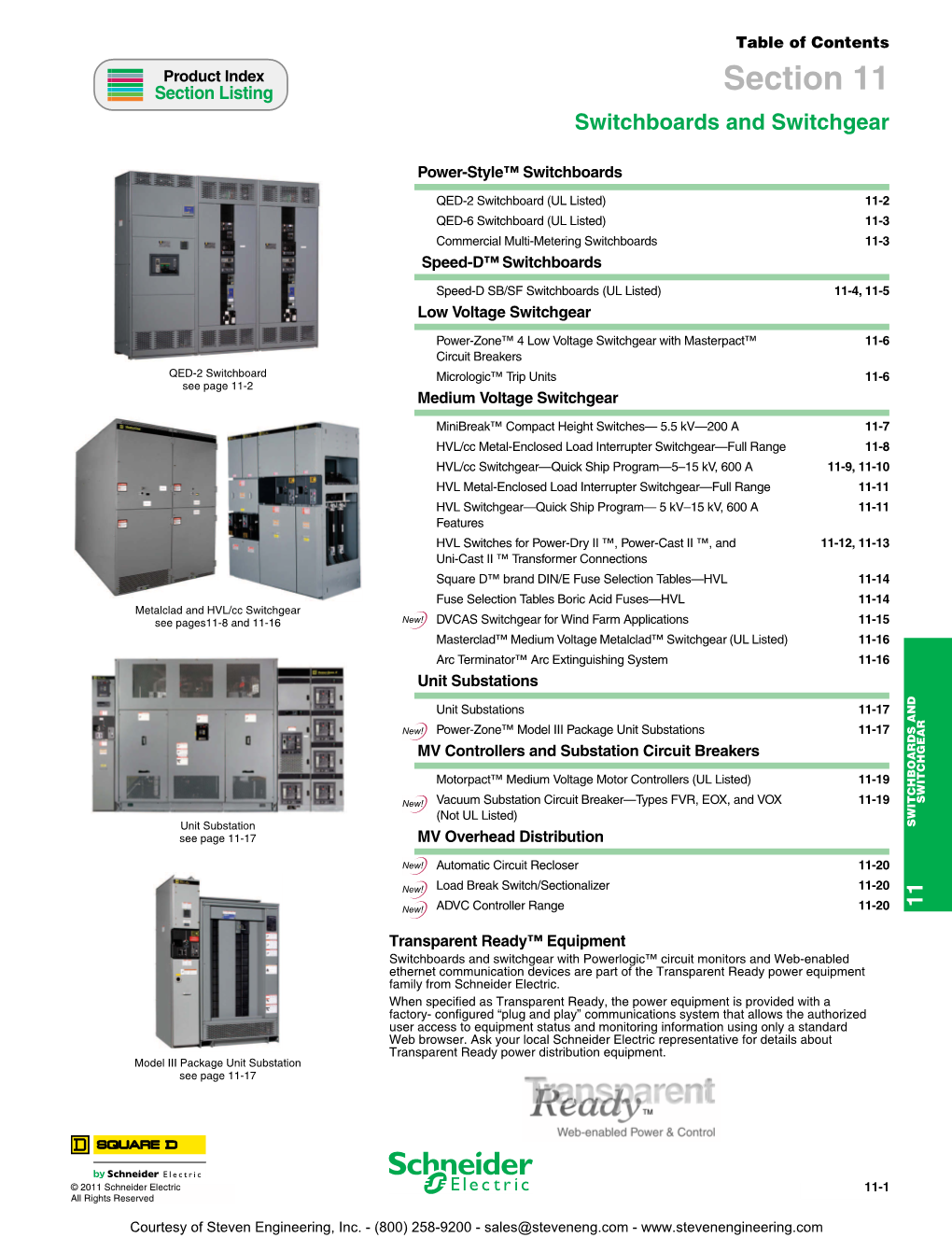 Switchboards and Switchgear