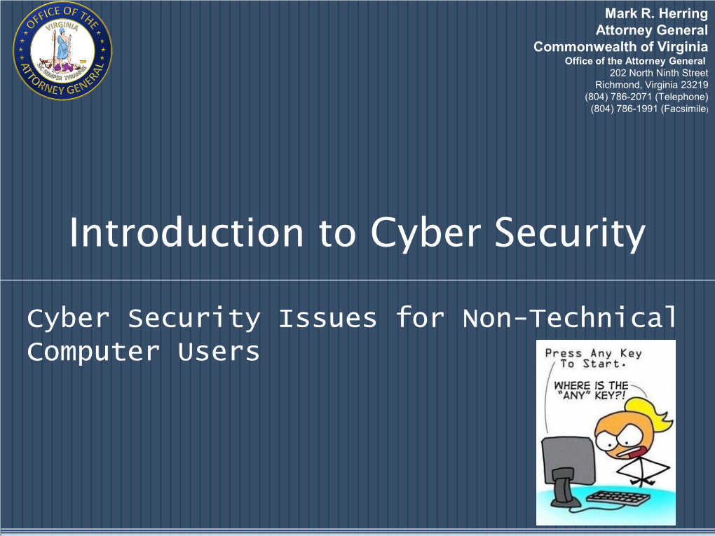 Cyber Security Presentation