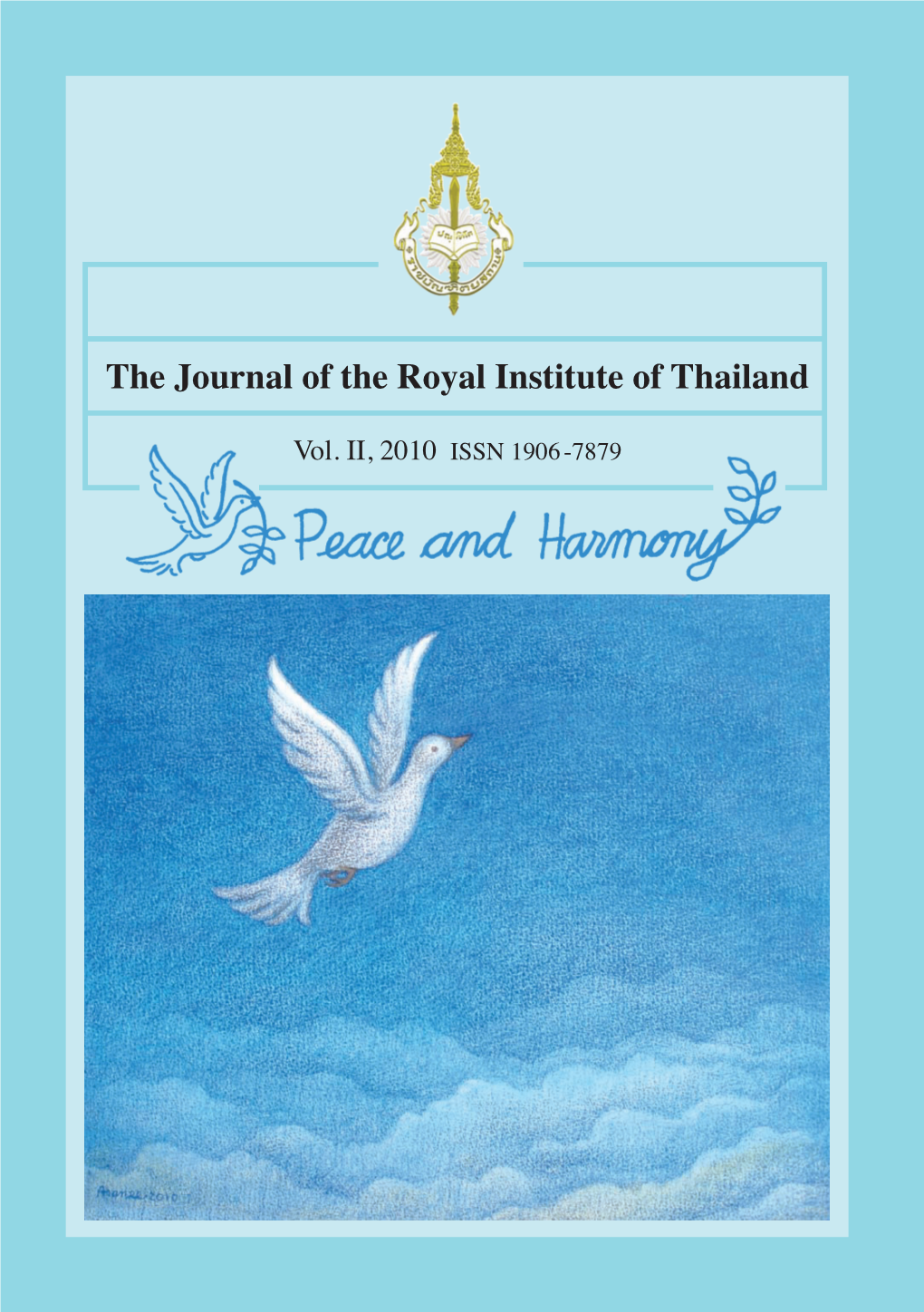 The Journal of the Royal Institute of Thailand