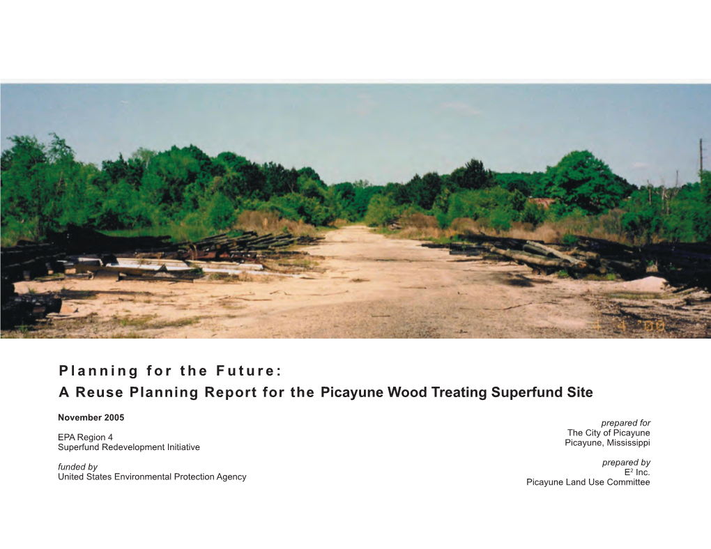 A Reuse Planning Report for the Picayune Wood Treating Superfund Site