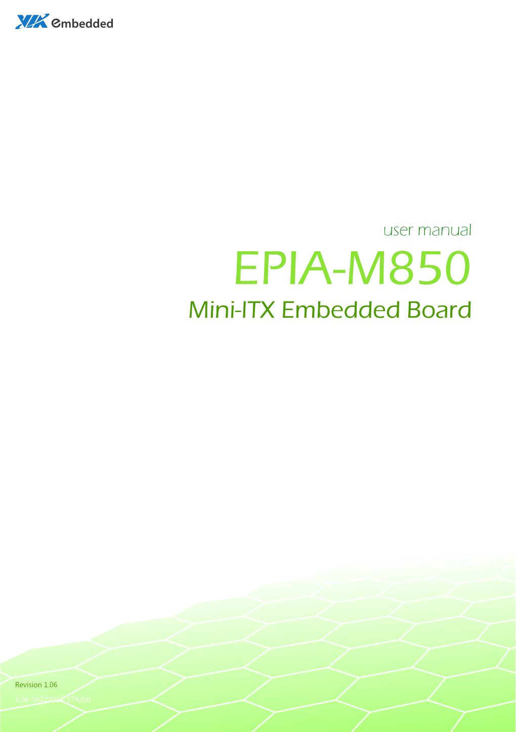 EPIA-M850 Mini-ITX Embedded Board