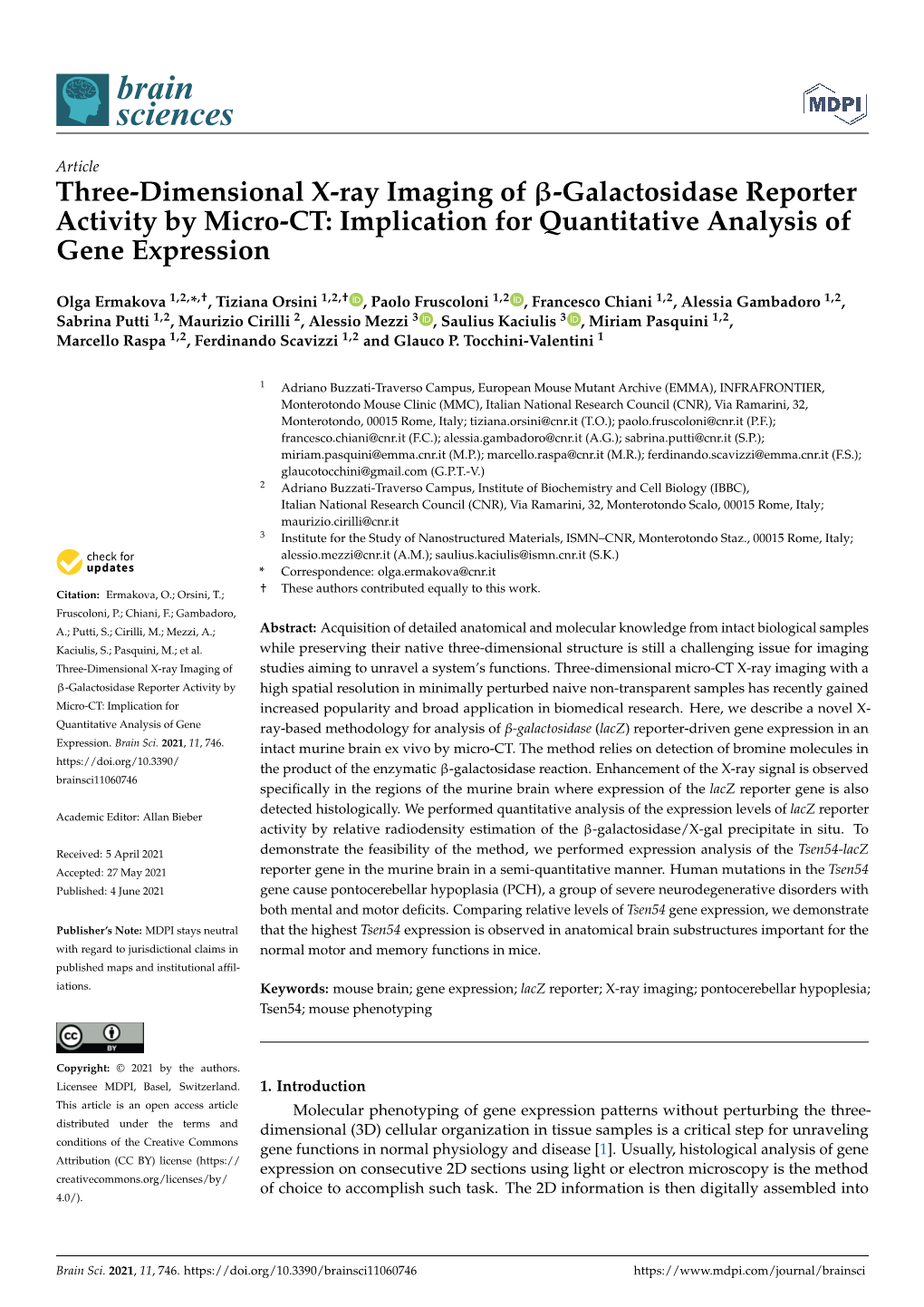 Three-Dimensional X-Ray Imaging of Β-Galactosidase Reporter Activity by Micro-CT: Implication for Quantitative Analysis of Gene Expression