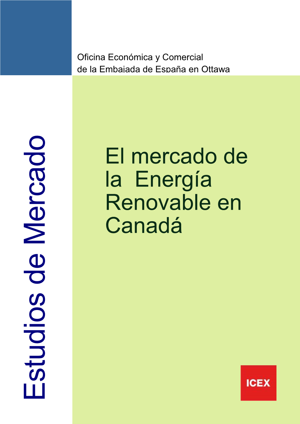 El Mercado De La Energía Renovable En Canadá