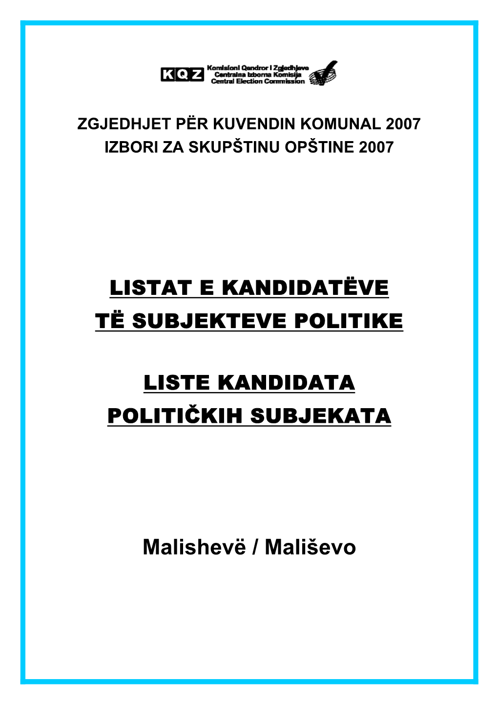 Malishevë / Mališevo 39