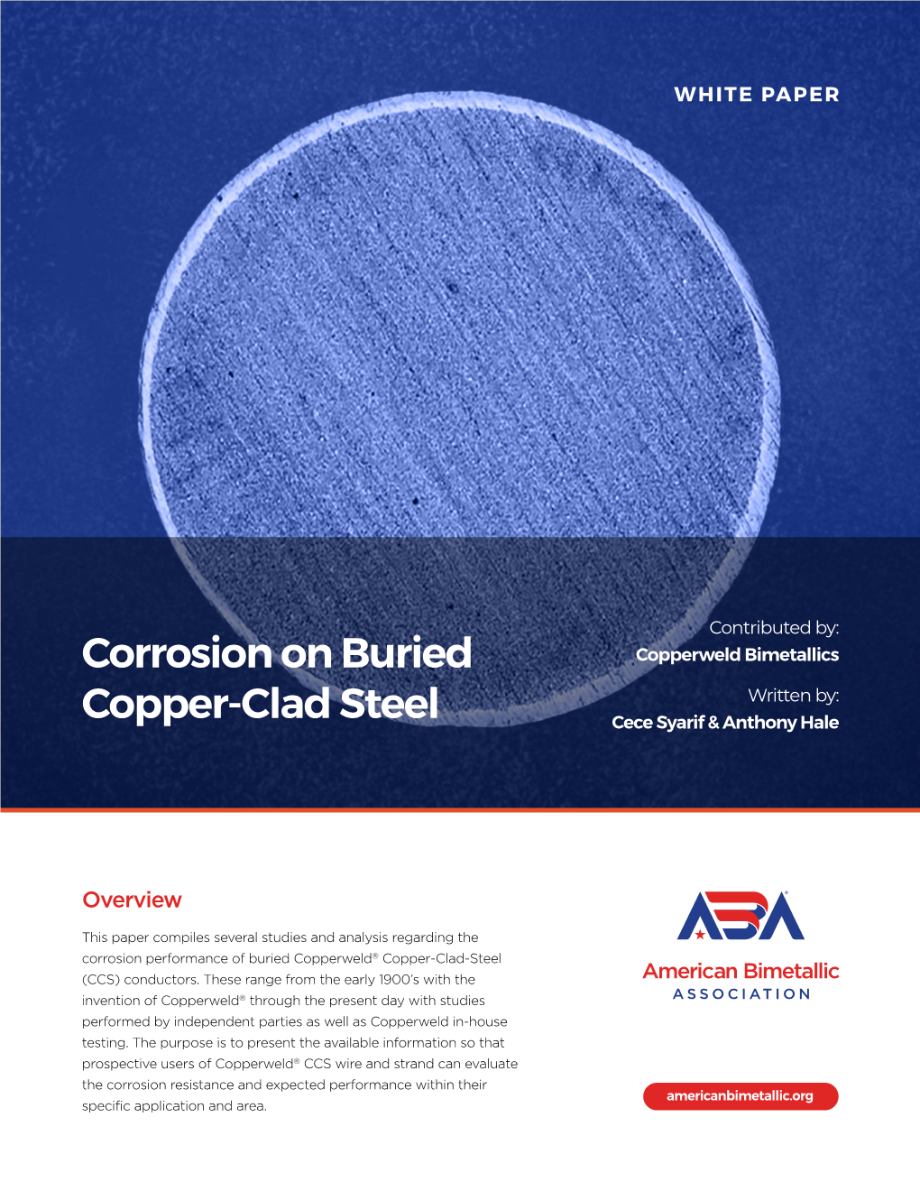 Corrosion on Buried Copper-Clad Steel