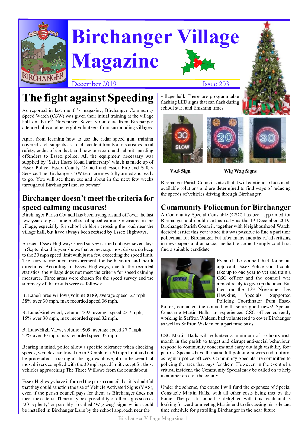 Birchanger Village Magazine