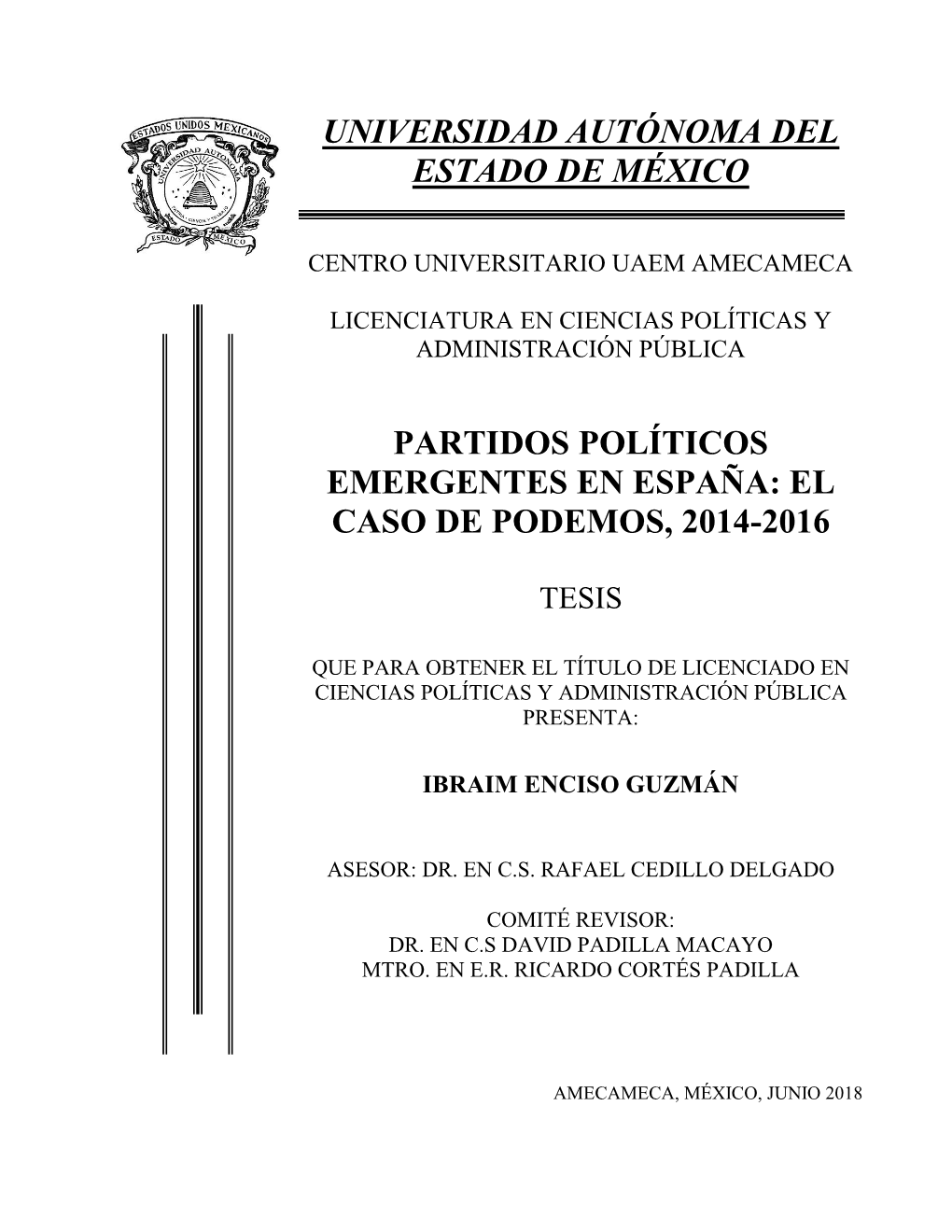 Universidad Autónoma Del Estado De México Partidos
