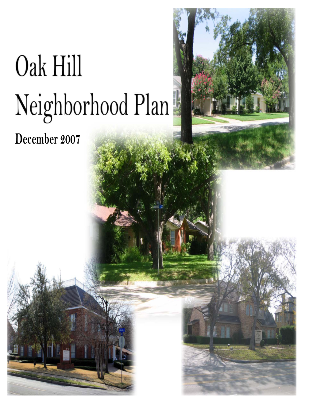 Oak Hill Neighborhood Plan