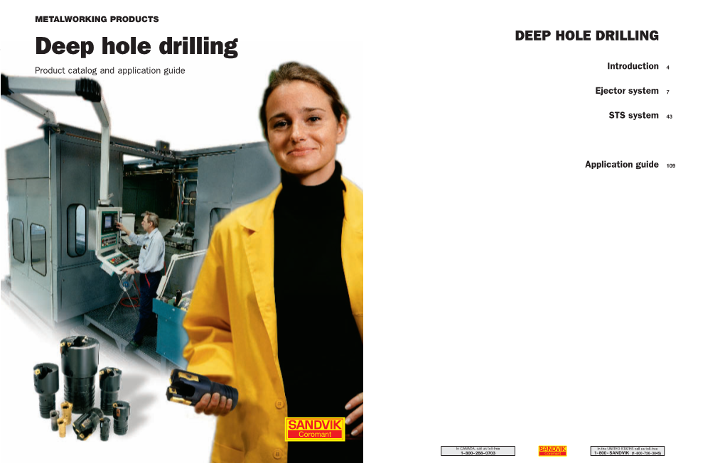 Deep Hole Drilling Catalogue