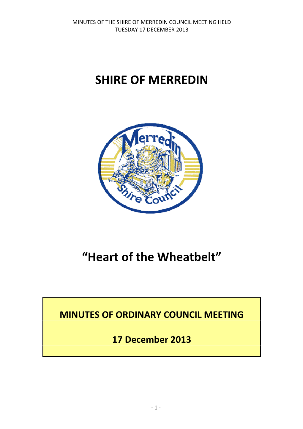 Notice of Meeting