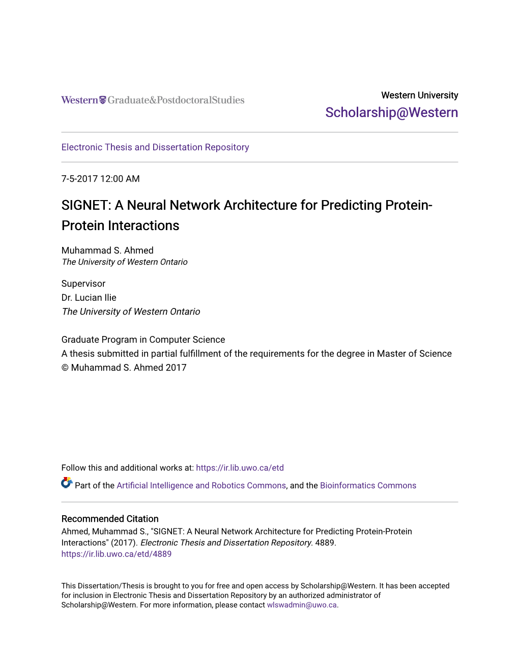 SIGNET: a Neural Network Architecture for Predicting Protein- Protein Interactions