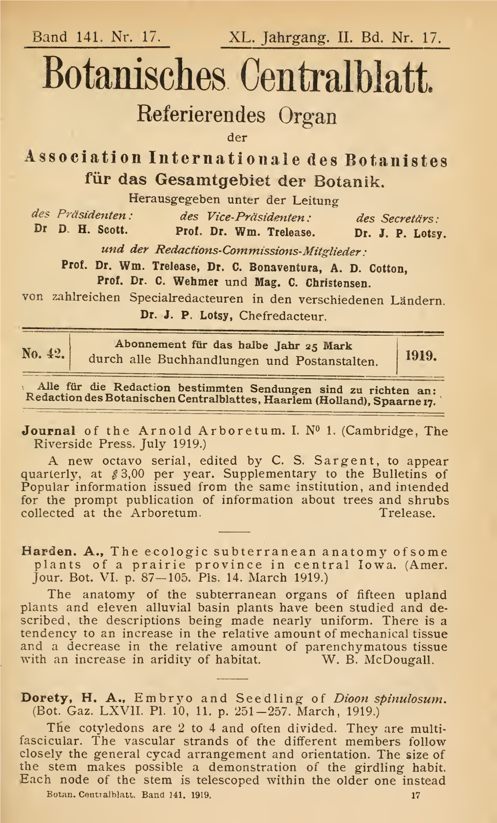 Referate. Diverse Autoren Botanisches Centralblatt