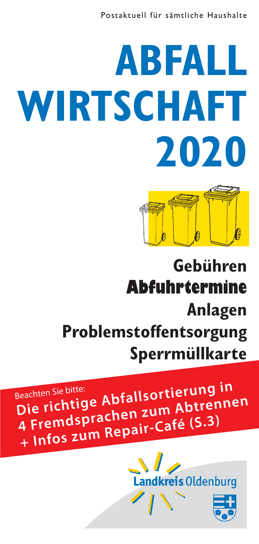 Abfall Wirtschaft 2020