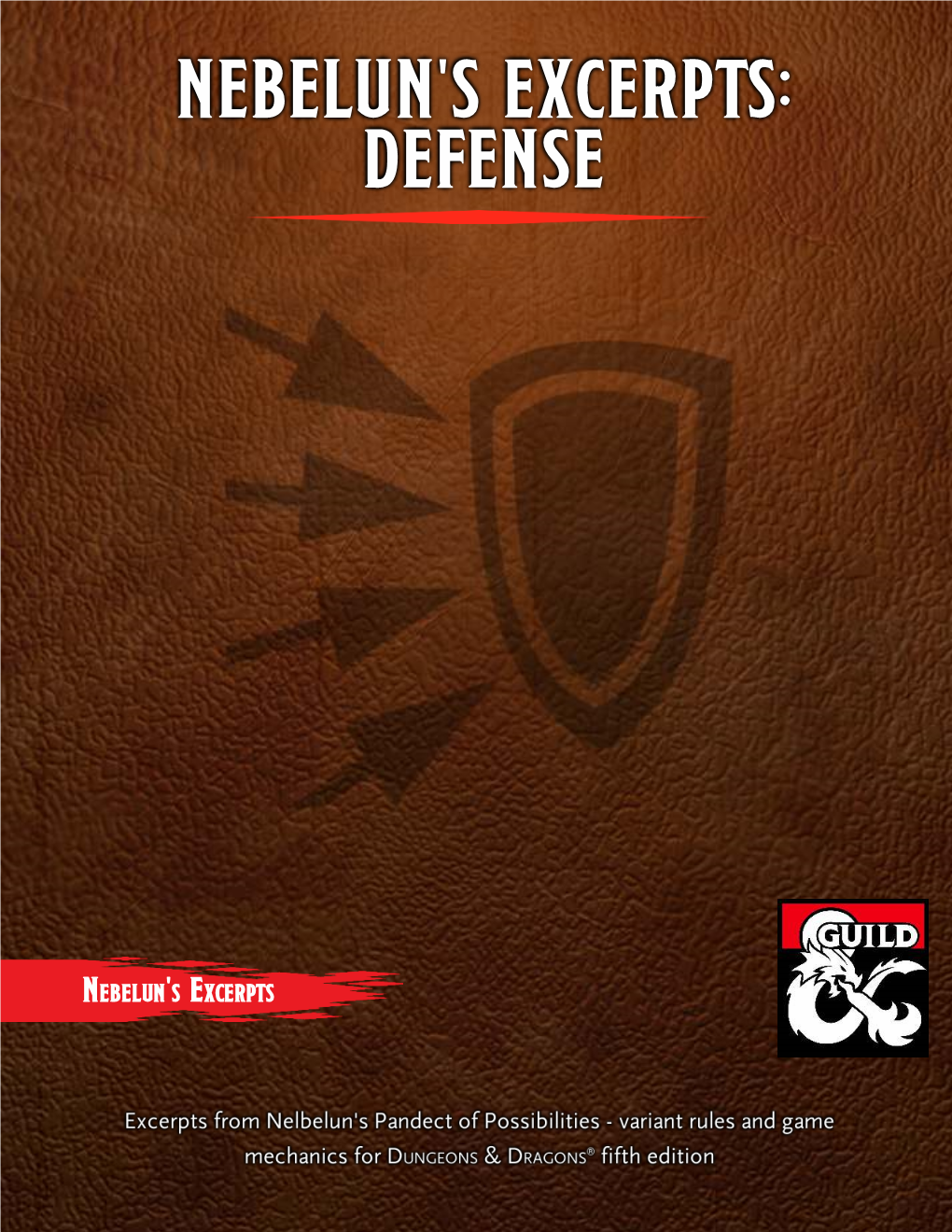 Nebelun's Excerpts:Excerpts:Excerpts: Defensedefensedefense