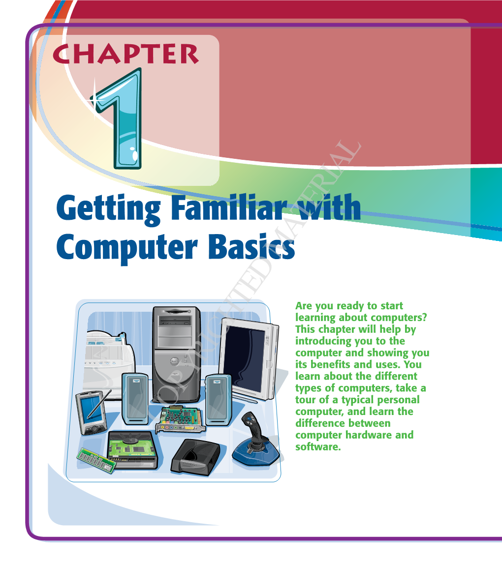 Getting Familiar with Computer Basics