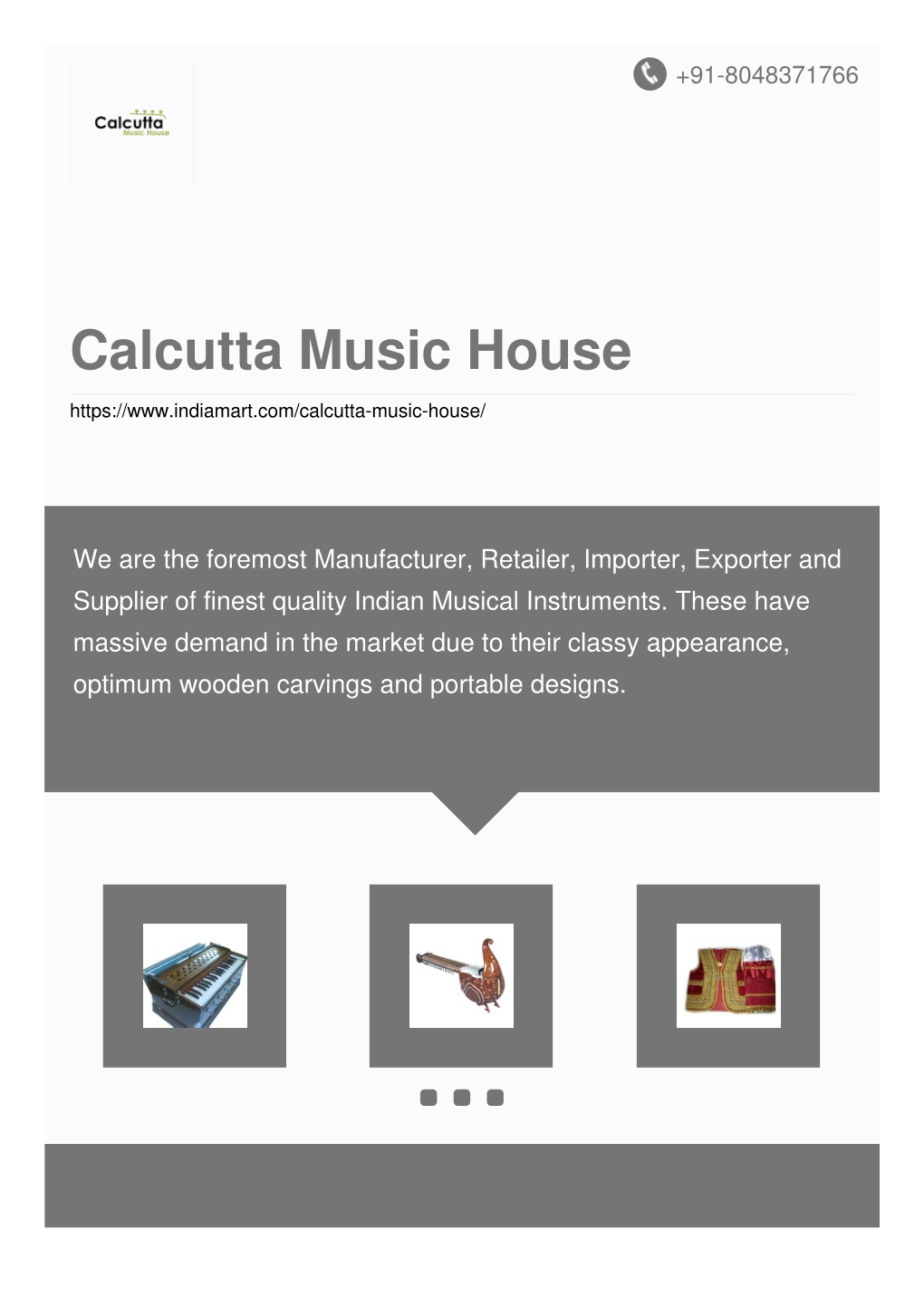 Calcutta Music House