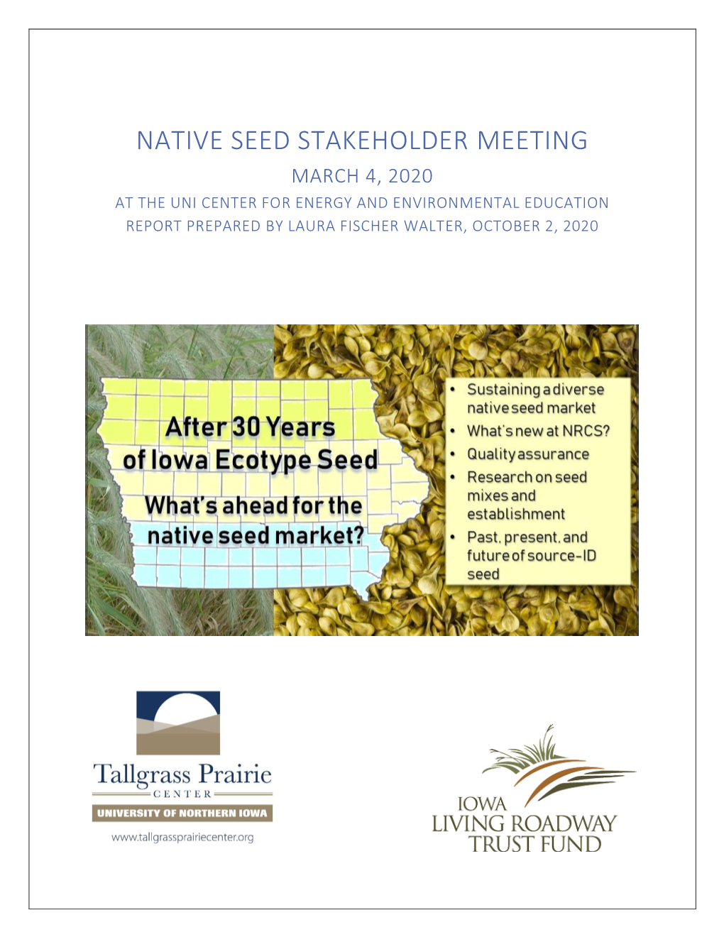 Report: 2020 Native Seed Stakeholder Meeting