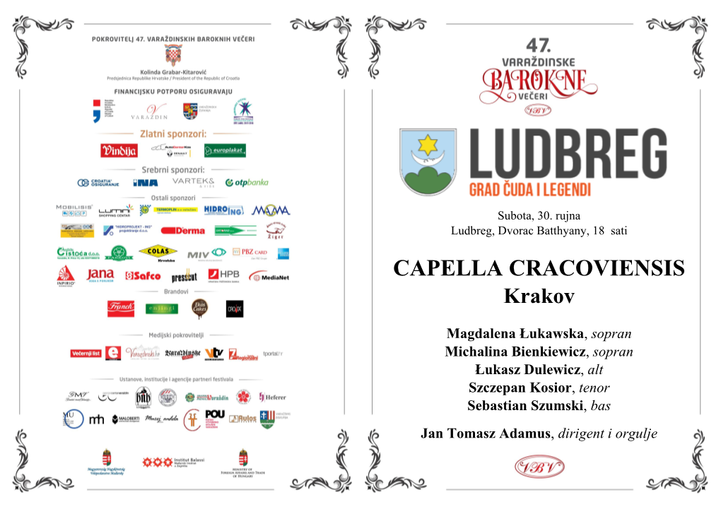 30.09. CAPELLA CRACOVIENSIS Ludbreg