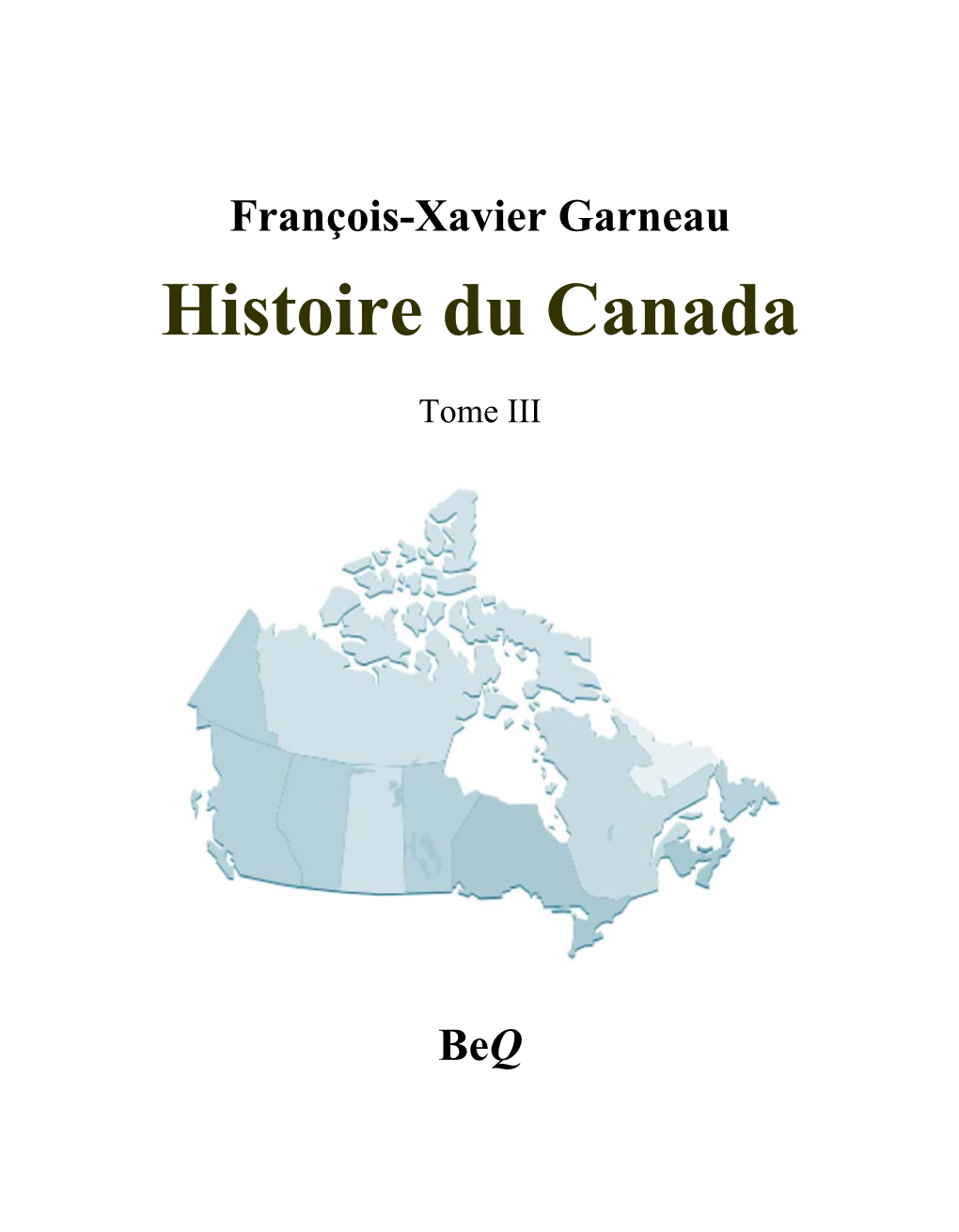 Histoire Du Canada (1944) 3