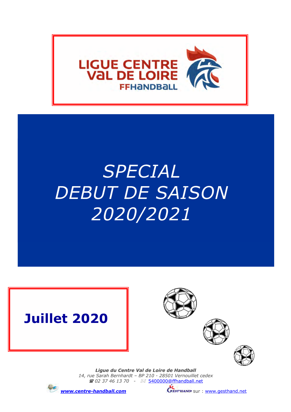 Special Debut De Saison 2020/2021