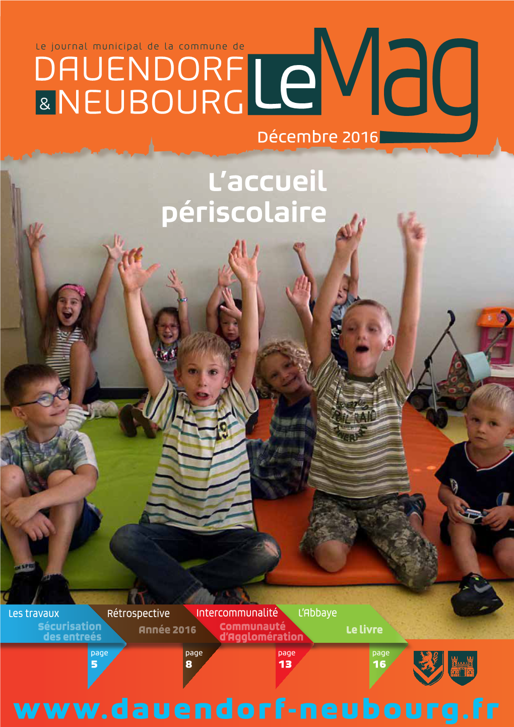 Année 2016 Communauté Le Livre Des Entreés D’Agglomération Page Page Page Page 5 8 13 16