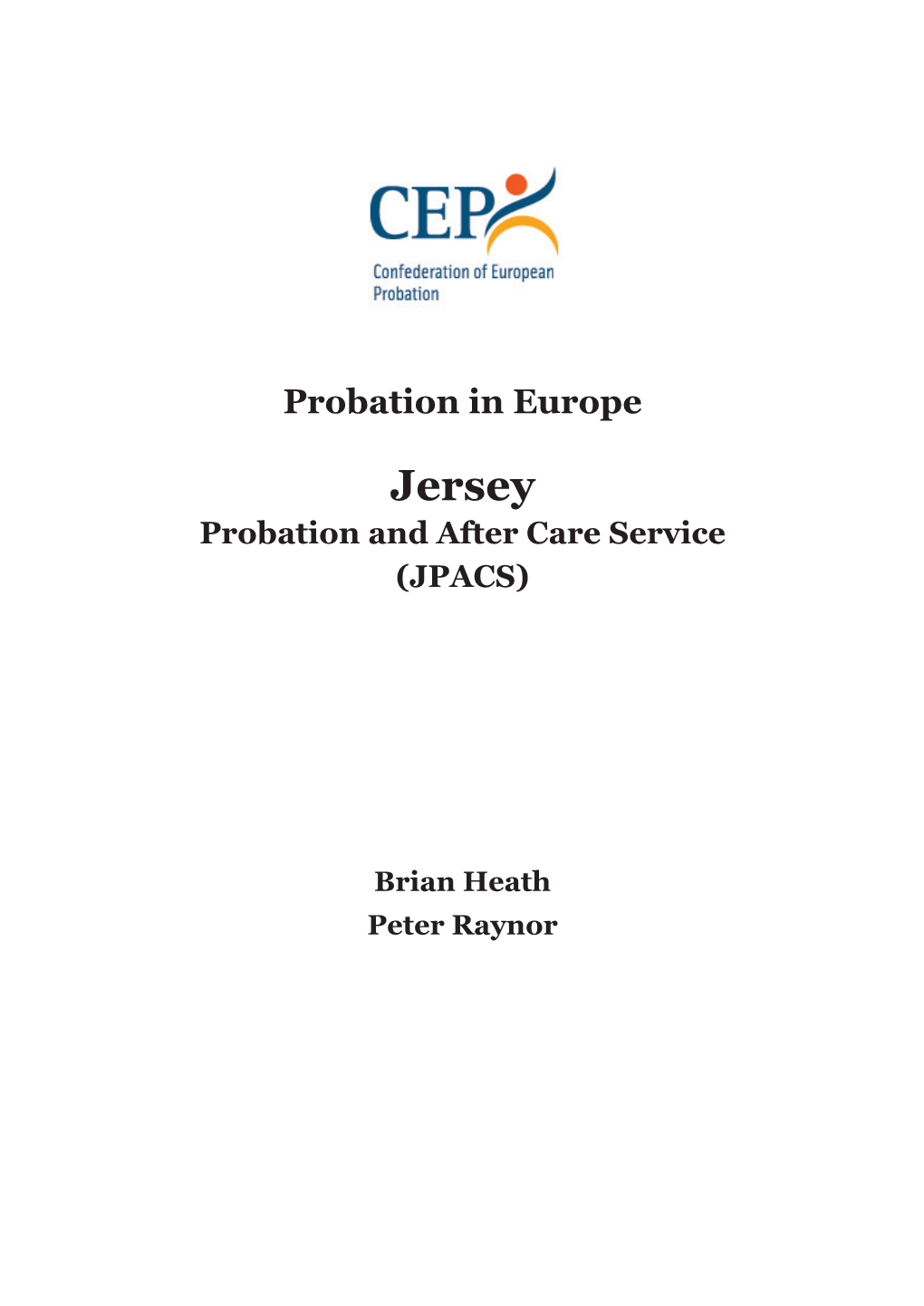 Probation in Europe Jersey Channel Islands