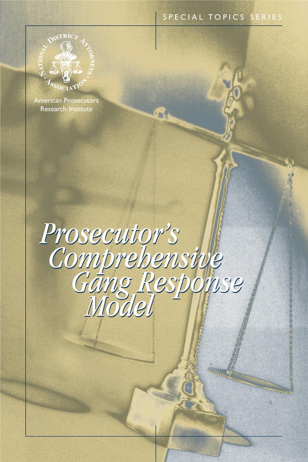 Prosecutor's Comprehensive Gang Response Model