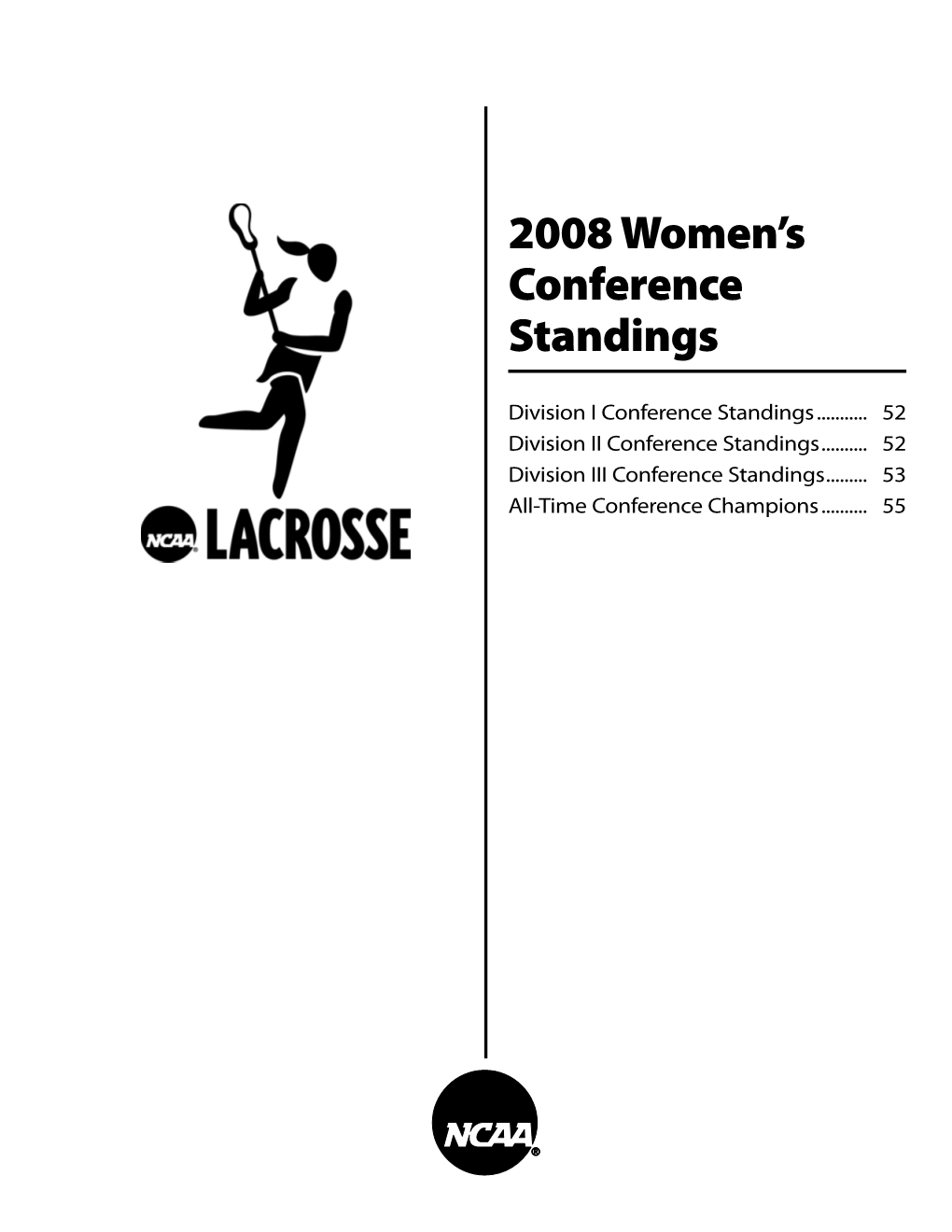 2008 Conference Standings