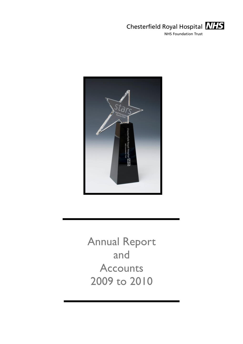 Annual Report and Accounts 2009 to 2010