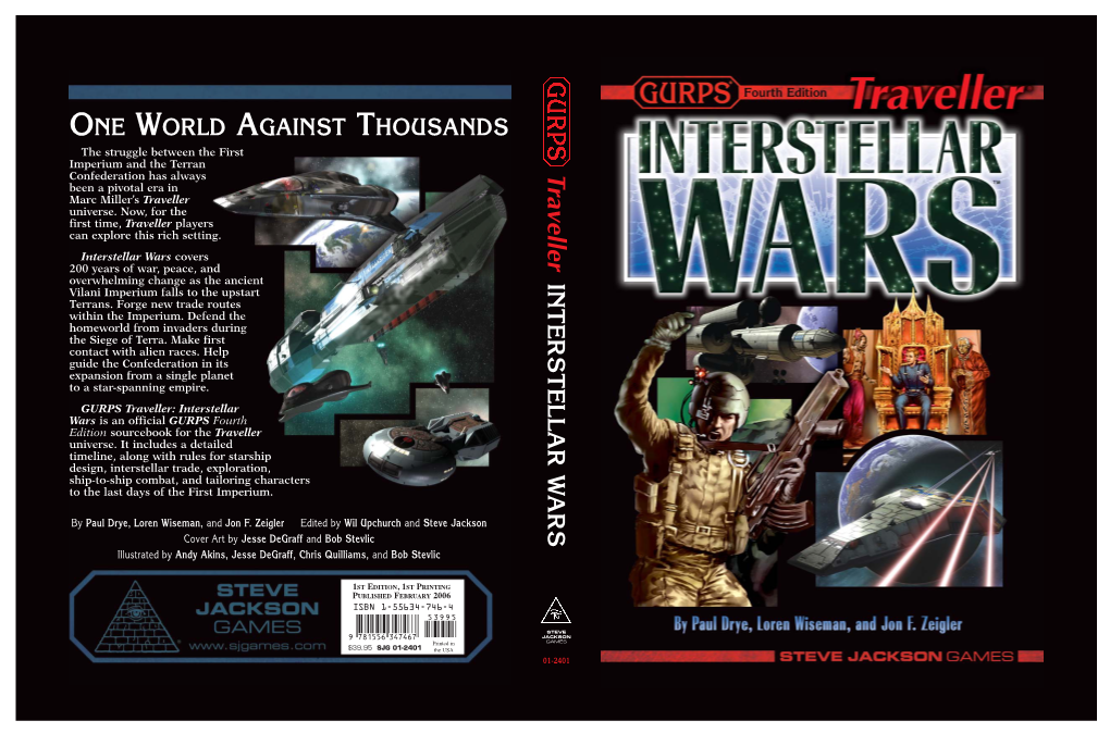 GURPS Traveller Interstellar Wars