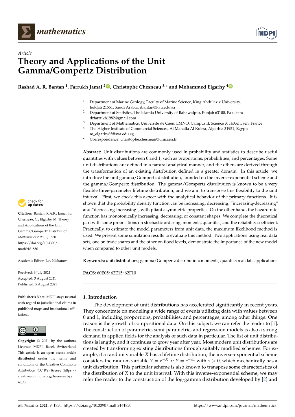 Theory and Applications of the Unit Gamma/Gompertz Distribution